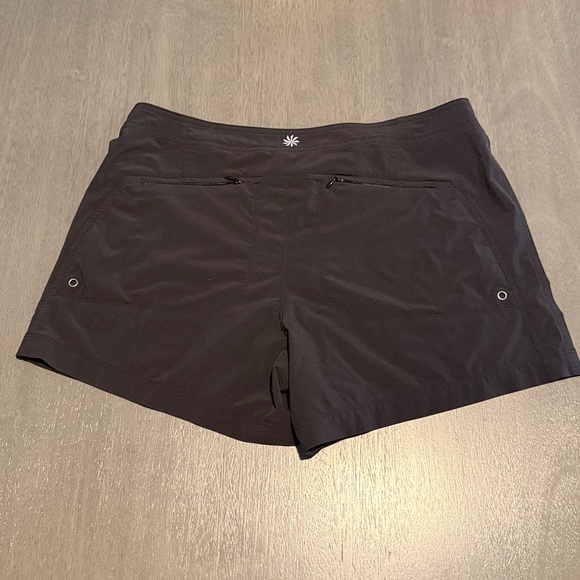 Athleta Women's Dark Gray Athletic Shorts - Picture 2 of 5
